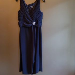 Below knee cocktail gown